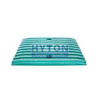 Placa de mandíbula MetSo C120 con un traje de inserto de aleación de cromo alto para las piezas de repuesto