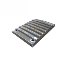 Traje de piezas de desgaste de placa de la mandíbula para Metso Nordberg C100 Jaw Crusher
