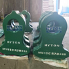 Cabezal de martillo MN13CR2 con titanio de carburo insertos traje para martillo de desgaste de desgaste